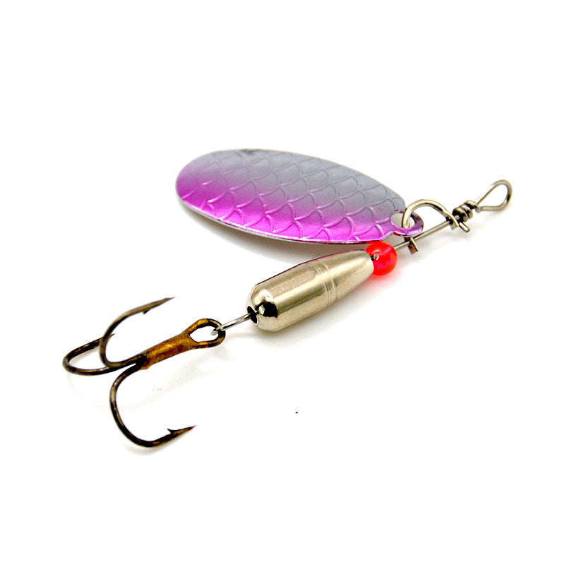 Leurre de pêche spinnerbait en métal