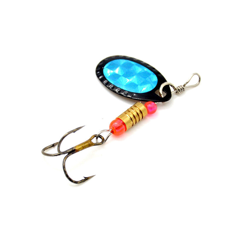 Leurre de pêche spinnerbait en métal