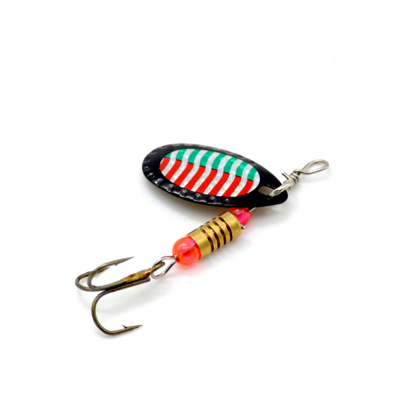 Leurre de pêche spinnerbait en métal