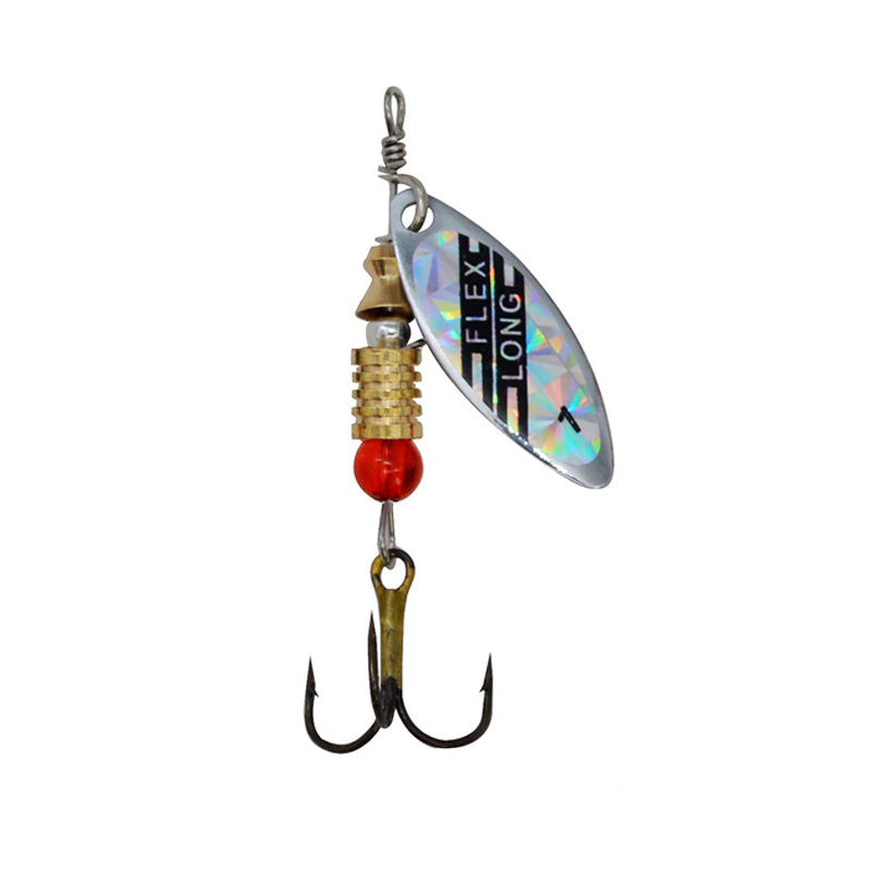 Leurre de pêche spinnerbait en métal