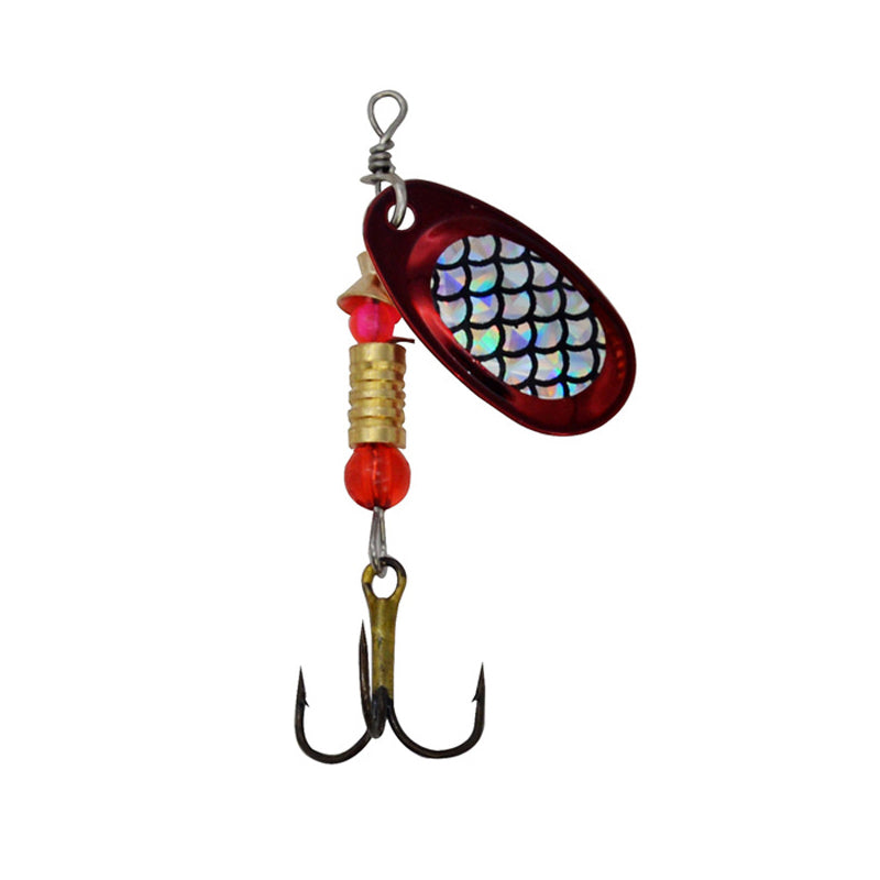 Leurre de pêche spinnerbait en métal