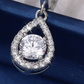 💎50% DE RÉDUCTION!✨Boucles d'Oreilles Créoles Goutte – Zircon Éclatant, Sertissage Pavé, Fini Or ou Argent Pour Une Élégance Intemporelle🎀