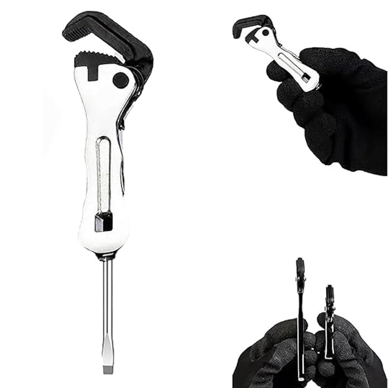 🔧50% DE RÉDUCTION💥Clé à Molette Micro Multifonction – Autodjustable, Portable & Polyvalente pour Bricolage🔩✨