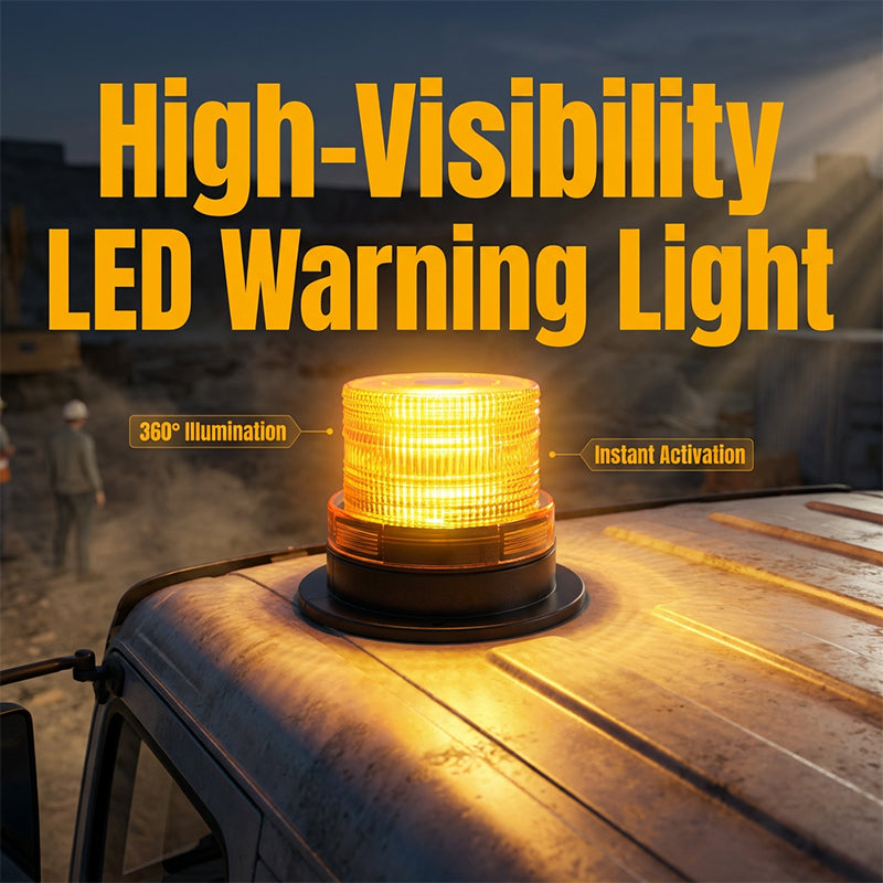 💡50 % de réduction🔥Gyrophare magnétique à LED pour situations d'urgence