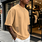 👕PROMO -50%✨T-Shirt Homme Coupe Oversize – Mélange Coton Premium, Imprimé Urbain & Style Décontracté (7 Couleurs, S-4XL)