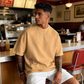 👕PROMO -50%✨T-Shirt Homme Coupe Oversize – Mélange Coton Premium, Imprimé Urbain & Style Décontracté (7 Couleurs, S-4XL)