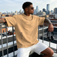 👕PROMO -50%✨T-Shirt Homme Coupe Oversize – Mélange Coton Premium, Imprimé Urbain & Style Décontracté (7 Couleurs, S-4XL)
