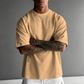 👕PROMO -50%✨T-Shirt Homme Coupe Oversize – Mélange Coton Premium, Imprimé Urbain & Style Décontracté (7 Couleurs, S-4XL)