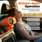 🌀PROMO FLASH 50%🌬️Ventilateur Personnel USB Mains Libres – Fixation Grille Aération Voiture ou Bureau, Écran LED, Silencieux (<36dB), Batterie 2000/4000mAh, 3 Couleurs🚗