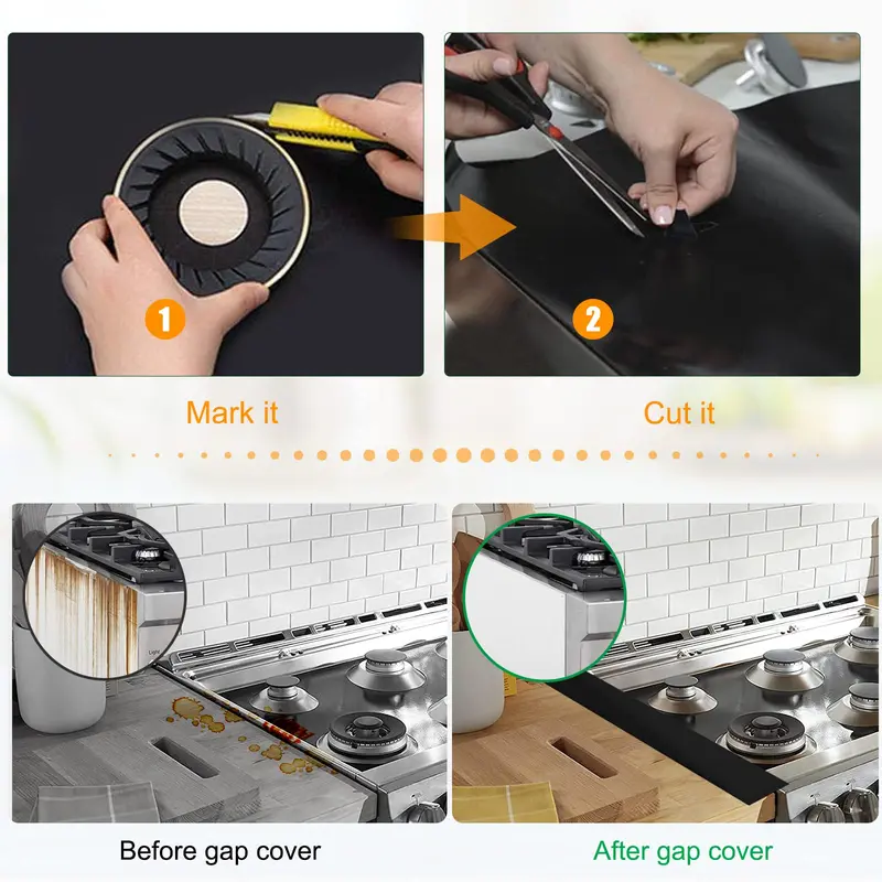 🎉 Soldes 2026 — Plus de 35 800 vendus!🔥 Protège‑Brûleurs Réutilisables pour Cuisinière à Gaz