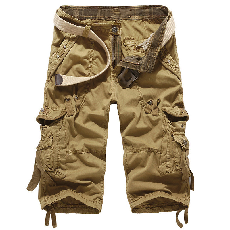 🩳 50% DE RÉDUCTION!🚚 Short Cargo Homme – Tailles 29 à 42, Poches Multiples, Coupe Décontractée & Parfait Pour L'Été ☀️ Livraison Gratuite