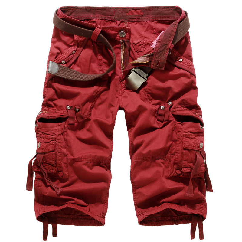 🩳 50% DE RÉDUCTION!🚚 Short Cargo Homme – Tailles 29 à 42, Poches Multiples, Coupe Décontractée & Parfait Pour L'Été ☀️ Livraison Gratuite