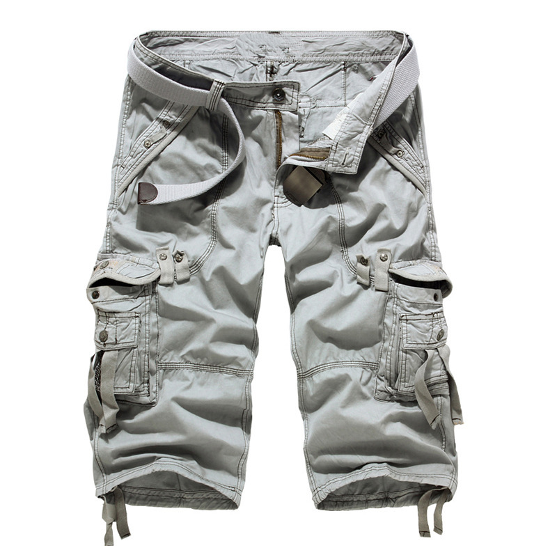🩳 50% DE RÉDUCTION!🚚 Short Cargo Homme – Tailles 29 à 42, Poches Multiples, Coupe Décontractée & Parfait Pour L'Été ☀️ Livraison Gratuite