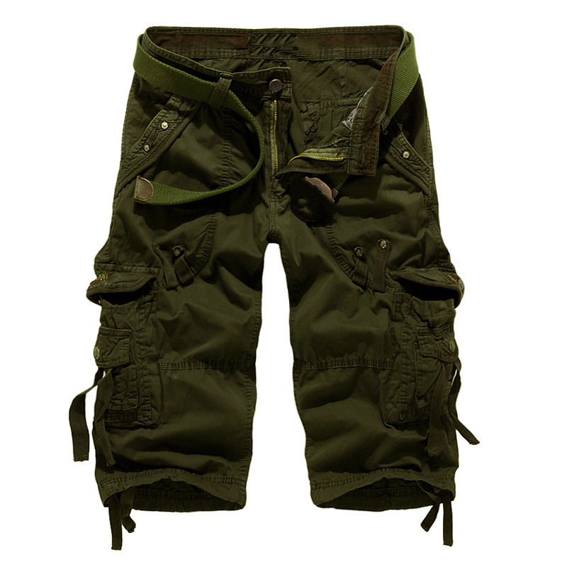 🩳 50% DE RÉDUCTION!🚚 Short Cargo Homme – Tailles 29 à 42, Poches Multiples, Coupe Décontractée & Parfait Pour L'Été ☀️ Livraison Gratuite