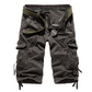 🩳 50% DE RÉDUCTION!🚚 Short Cargo Homme – Tailles 29 à 42, Poches Multiples, Coupe Décontractée & Parfait Pour L'Été ☀️ Livraison Gratuite