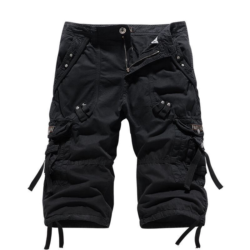 🩳 50% DE RÉDUCTION!🚚 Short Cargo Homme – Tailles 29 à 42, Poches Multiples, Coupe Décontractée & Parfait Pour L'Été ☀️ Livraison Gratuite