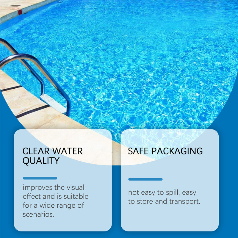 💧🌊🚀 PROMO -50% ! Liquide de Rinçage au pH Neutre – Élimine Eau Verte, Sans Odeur de Chlore (130 ml)