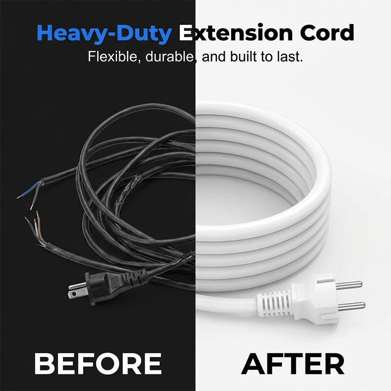 ✨50 % de réduction + livraison gratuite🔥Multiprise à 4 prises avec interrupteurs individuels et ports USB