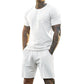 Ensemble 2 pièces pour homme : t-shirt et short de sport