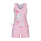 🥳💞SOLDES D'ÉTÉ -50%💥Maillot de Bain Tankini 2 Pièces pour Femme – Côtés Réglables, Short de Couverture & Encolure Croisée (9 Couleurs, S-3XL)