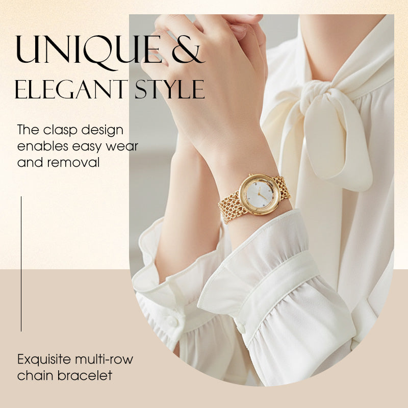 ⌚ 50% DE RÉDUCTION! ✨ Montre Rétro Femme avec Strass – Design Élégant, Cadre Diamant & Parfaite Pour Toute Occasion 💎