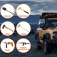 Supports muraux robustes avec pinces pour outils