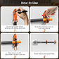 Supports muraux robustes avec pinces pour outils