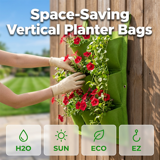 Sacs de plantation verticaux gain de place