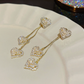 💐50% DE RÉDUCTION ! Boucles d‘oreilles cœur romantique – Cadeau idéal pour la Saint-Valentin 💖🎁【Offre Limitée】