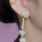 💐50% DE RÉDUCTION ! Boucles d‘oreilles cœur romantique – Cadeau idéal pour la Saint-Valentin 💖🎁【Offre Limitée】