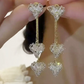 💐50% DE RÉDUCTION ! Boucles d‘oreilles cœur romantique – Cadeau idéal pour la Saint-Valentin 💖🎁【Offre Limitée】
