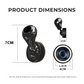 🚗✨PROMO -50%🔧Levier de Démarrage à un Bouton pour Voiture – Design Ergonomique, Alliage/ABS Durable (4 Couleurs, Types A/B)