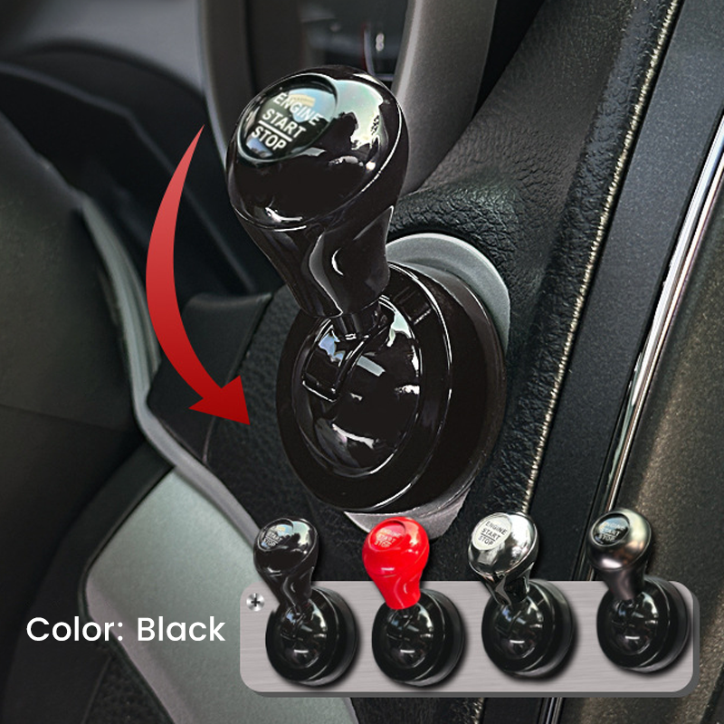 🚗✨PROMO -50%🔧Levier de Démarrage à un Bouton pour Voiture – Design Ergonomique, Alliage/ABS Durable (4 Couleurs, Types A/B)