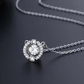 💐50% DE RÉDUCTION ! Collier Danse en Strass – Anti-Transpiration, Pierre Mobile & Halo Cristaux 💧💎【Offre Limitée】