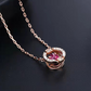 💐50% DE RÉDUCTION ! Collier Danse en Strass – Anti-Transpiration, Pierre Mobile & Halo Cristaux 💧💎【Offre Limitée】
