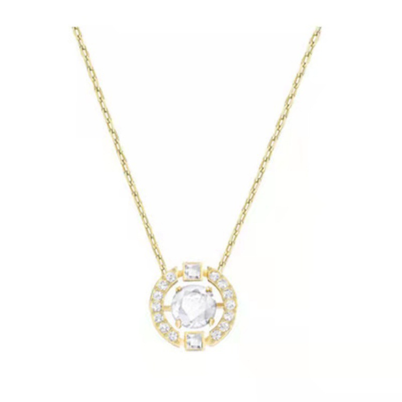 💐50% DE RÉDUCTION ! Collier Danse en Strass – Anti-Transpiration, Pierre Mobile & Halo Cristaux 💧💎【Offre Limitée】