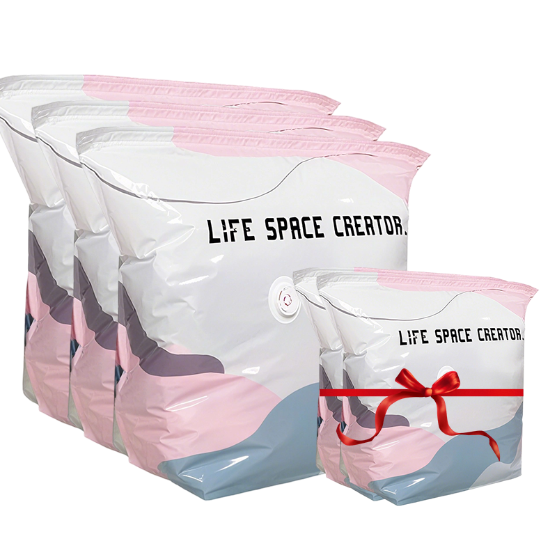 💨Grand Sac de Rangement Sous Vide Compressible – Sans Pompe, Étanche & Idéal Pour Gagner De La Place Dans Les Valises Et À La Maison✈️