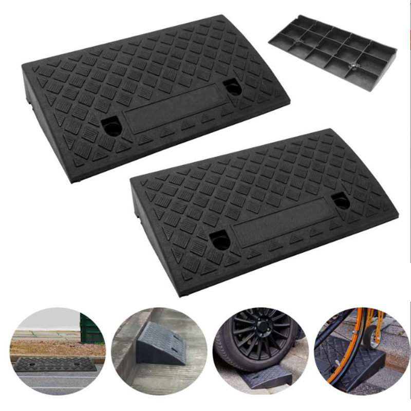 ♿ OFFRE SPÉCIALE : 50% DE RÉDUCTION ! 🏘️ Rampe d'Accès Portable Légère – Surface Antidérapante, Construction PVC Robuste & Fixation Facile 🚶‍♂️