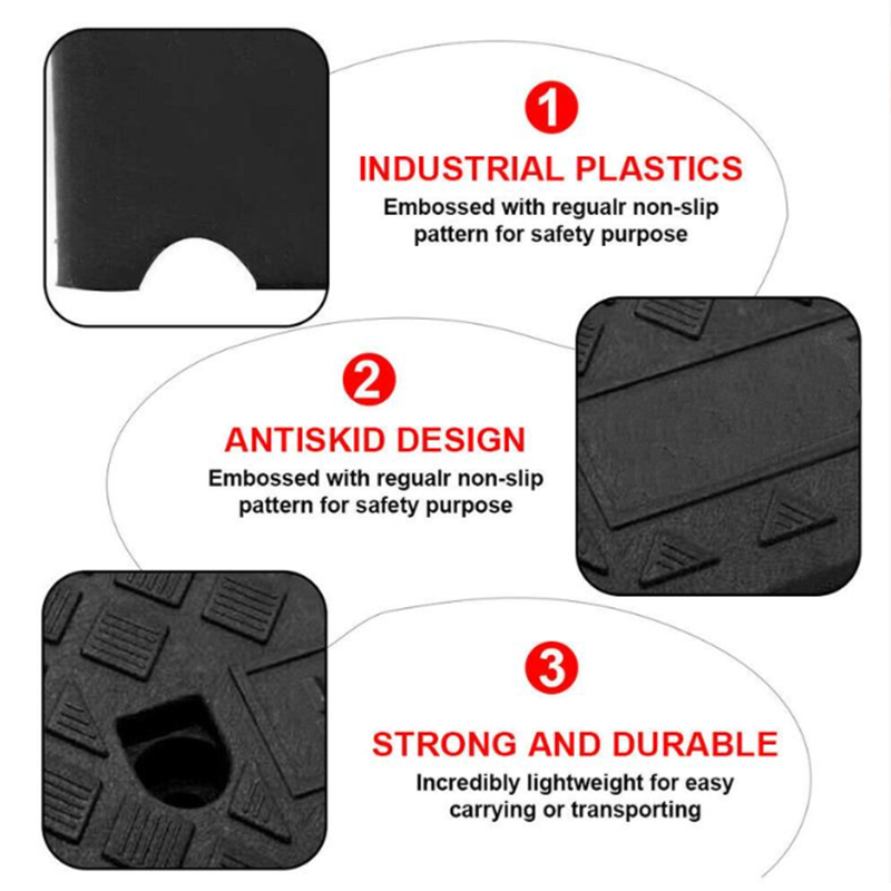 ♿ OFFRE SPÉCIALE : 50% DE RÉDUCTION ! 🏘️ Rampe d'Accès Portable Légère – Surface Antidérapante, Construction PVC Robuste & Fixation Facile 🚶‍♂️