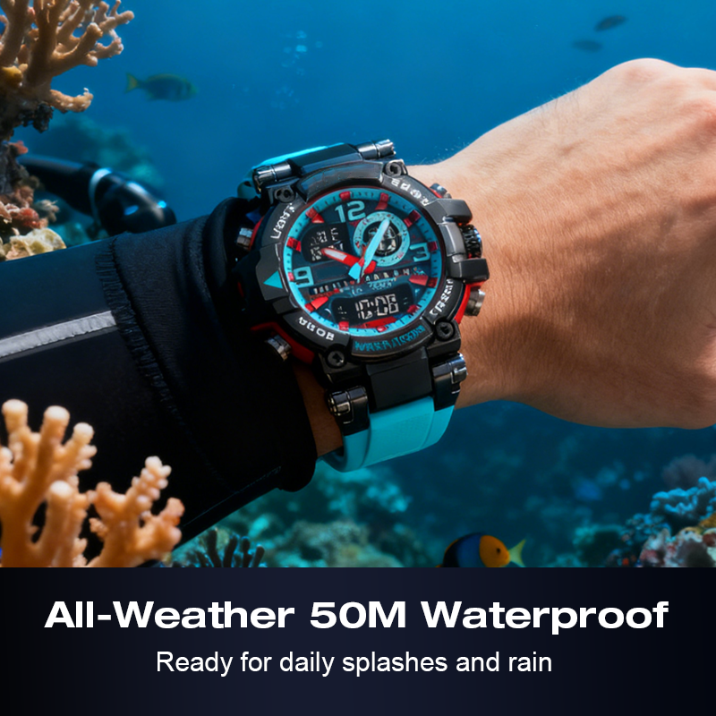 🎉 Soldes 2026 — Plus de 33 000 vendues ⌚ Montre Numérique LED Étanche Multifonction