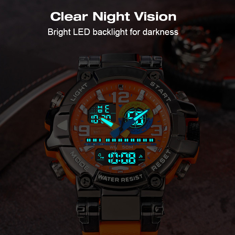 🎉 Soldes 2026 — Plus de 33 000 vendues ⌚ Montre Numérique LED Étanche Multifonction