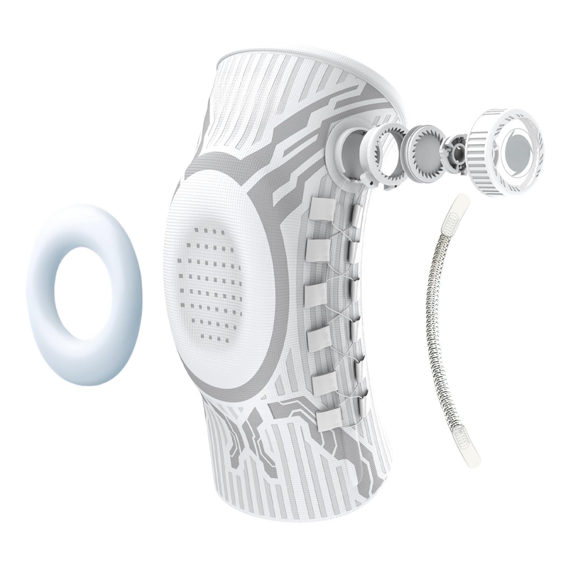 🦵50 % DE RÉDUCTION🔥Genouillère intelligente avec molette de compression ajustable | Soutien personnalisé, soulagement de la douleur, idéale pour le sport et l'arthrite💪