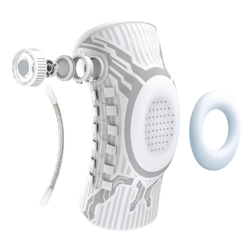 🦵50 % DE RÉDUCTION🔥Genouillère intelligente avec molette de compression ajustable | Soutien personnalisé, soulagement de la douleur, idéale pour le sport et l'arthrite💪