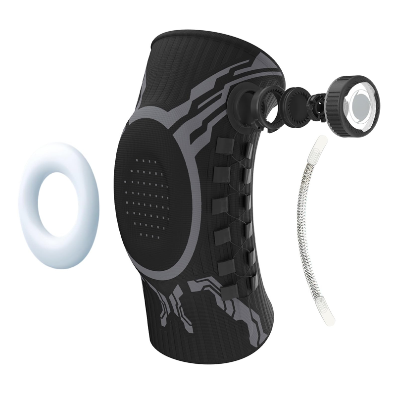 🦵50 % DE RÉDUCTION🔥Genouillère intelligente avec molette de compression ajustable | Soutien personnalisé, soulagement de la douleur, idéale pour le sport et l'arthrite💪