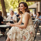 💐🌴👒 PROMO -50% ! Robe sans Manches Décontractée – Imprimé Floral, Coupe Midi & Jupe à Étages (6 Couleurs, S-3XL)