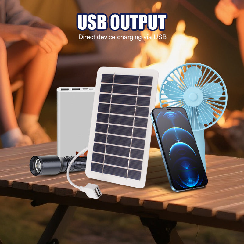 💐50% DE RÉDUCTION !💖 Panneau Solaire Flexible 2W – Recharge USB n’importe où ⚡📱【Stock Limité】