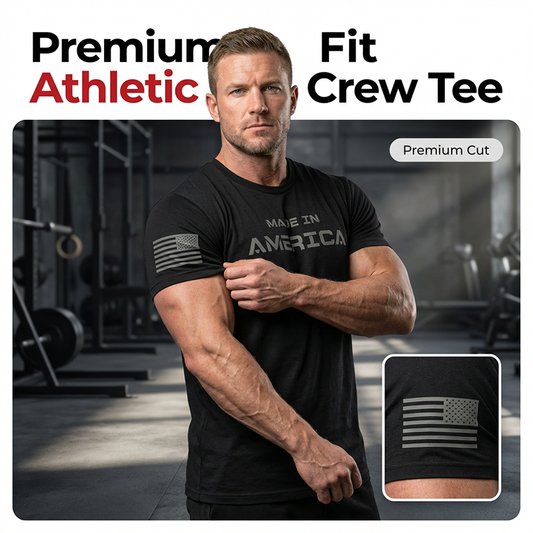 👕PROMO -50%💪T-Shirt Col Rond Coupe Athlétique Homme – Coton Respirant, Évacuation d’Humidité & Freedom de Mouvement (Vert/Noir, S-3XL)