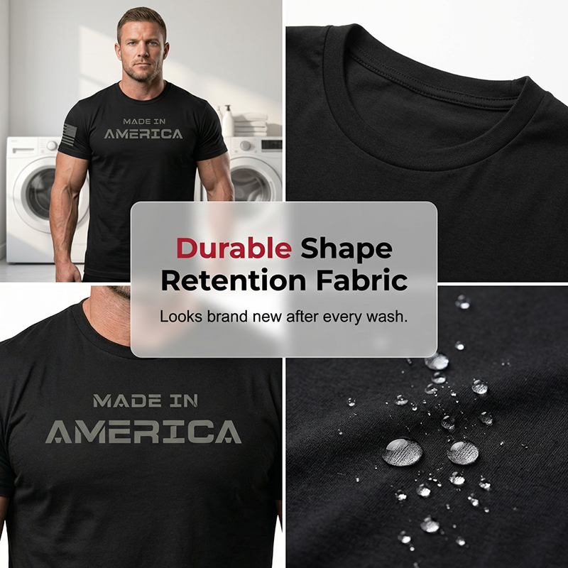 👕PROMO -50%💪T-Shirt Col Rond Coupe Athlétique Homme – Coton Respirant, Évacuation d’Humidité & Freedom de Mouvement (Vert/Noir, S-3XL)
