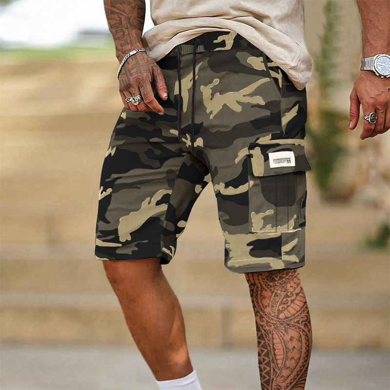 🩳PROMO LIMITÉE 50% DE RÉDUCTION✨Short Cargo Tactique – Taille Grande, 4 Couleurs, Serrage🏔️