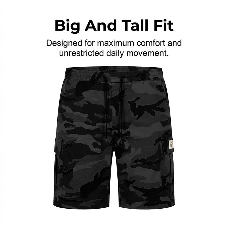 🩳PROMO LIMITÉE 50% DE RÉDUCTION✨Short Cargo Tactique – Taille Grande, 4 Couleurs, Serrage🏔️